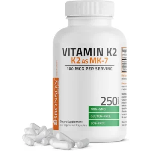 فيتامين - كي2 - (مك-7) 100 ميكروجرام 250 كبسولة | Vitamin - K2 - (Mk-7) 100 Mcg 250 Cap