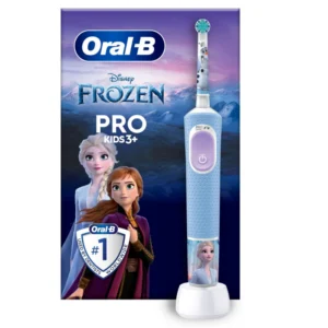 فموي-بي فرشاة أسنان أطفال برو كهربائي فروزين سبيك.إيد. 3واي+ فرشاة اسنان كهربائية | Oral-B Toothbrush Kids Pro Electric Frozen Spec.Ed. 3y+ Brush Teeth Khrbayya