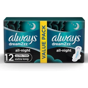 أولويز ألترا رفيع فوط جامبو 24قطعة إيكس.طويل نايت (12) كواترو | Always Ultra Thin Pads Jumbo 24pc Ex.Long Night (12) Kwatrw