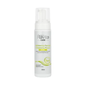 كريستال رافيتا تفتيح. للوجه تنظيف فوم 200مل دهنية سك. (3395) | Cristal Ravita Whiten. Facial Cleansing Foam 200ml Oily Sk. (3395)