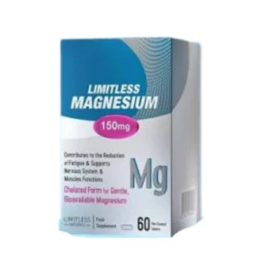 ليميتلس ماغنسيوم 150 مجم 60 قرص | Limitless Magnesium 150 Mg 60 Tab