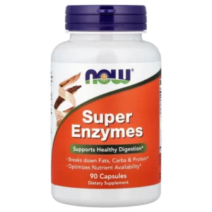 سوبر إينزيميس 90 كبسولة (ناو) | Super Enzymes 90 Cap (Now)