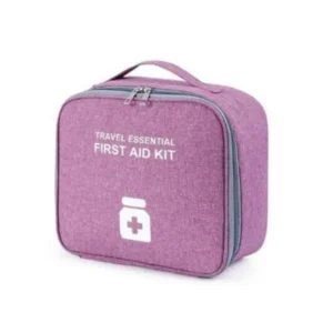فيرست أيد كيت شنطة اسعافات حجم صغير / موف | First Aid Kit Bag Asaafat Hjm Small / Mauve