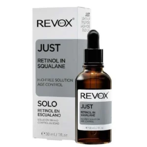 ريفوكس جست ريتينول إن سكالان إتش2أو-فري محلول أجي كونترول 30مل (3894) | Revox Just Retinol In Squalane H2o-Free Solution Age Control 30ml (3894)