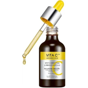 ميشا أمبول فيتا سي بلس لتصحيح البقع وشد البشرة 30 مل | Missha Vita C Plus Spot Correcting & Firming Ampoule 30Ml