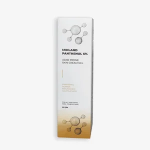 ميدلاند بانثينول 5% حبوب برون كريم جل 60جم | Midland Panthenol 5% Acne Prone Cream Gel 60gm