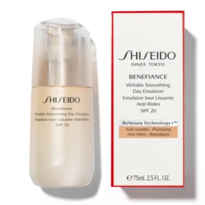 شيسيدو بينيف. أورينكل سموثينج داي إيمولجن معامل حماية20 75مل | Shiseido Benef. Wrinkle Smoothing Day Emulsion Spf20 75ml