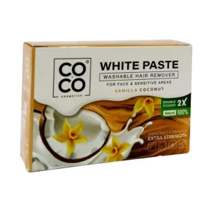 كوكو واكس أبيض باست 100جم فانيليا جوز الهند | Coco Wax White Paste 100gm Vanilla Coconut