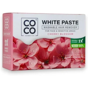 كوكو واكس أبيض باست 100جم كرز بلوسوم | Coco Wax White Paste 100gm Cherry Blossom