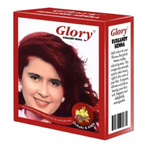 جلوري حنة باودر اكياس برجندي 10 جم | Glory Henna Pwd 10Gm Burgundy