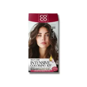 كوكو كوسميتيكس إنتنسيف كولورينج كريم كيت رقم.6 داكن بلوند | Coco Cosmetics Intensive Coloring Cream Kit No.6 Dark Blond