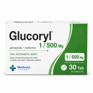 Glucoryl 1 / 500 Mg 30 Tab