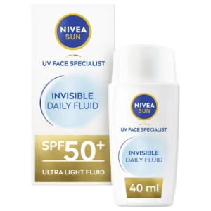 نيفيا شمس إينفيس. يومي سائل 40مل معامل حماية50+ | Nivea Sun Invis. Daily Fluid 40ml Spf50+