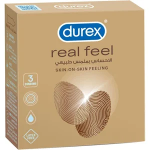ديوركس واقي ذكري 3قطع ريال فيل | Durex Condoms 3pcs Real Feel
