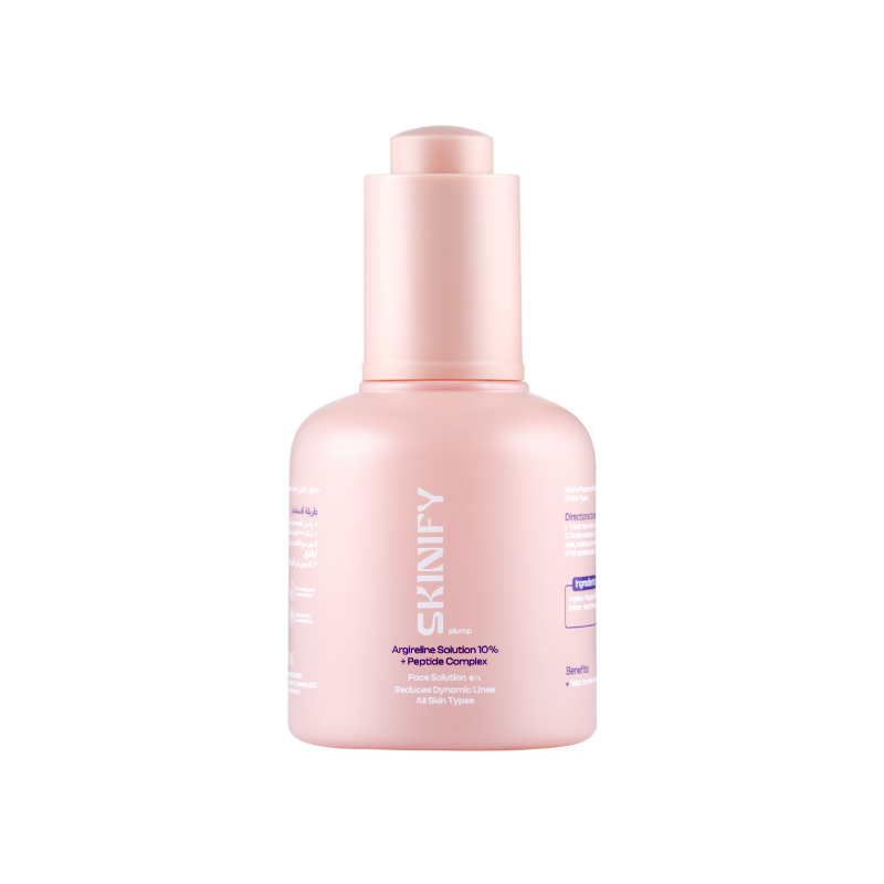 سكينيفاي بلومب أرجيريلين محلول 10%+بيبتيد كومبلكس وجه محلول 50مل أول بشرة | Skinify Plump Argireline Solution 10%+Peptide Complex Face Solution 50ml All Skin
