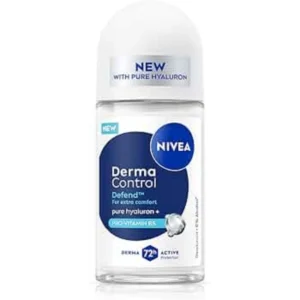 نيفيا مزيل عرق رول أون إف/دبليو 50مل هيالورون بيور / برو-فيتامين بي5 | Nivea Deod Rollon F/W 50ml Hyaluron Pure / Pro-Vitamin B5