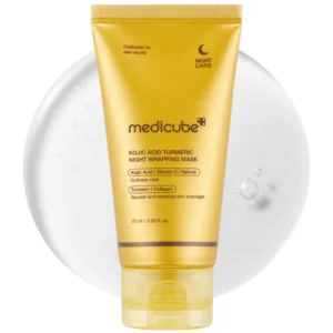 ميديكيوب كوجيك حمض تورميريك نايت أورابينج ماسك 75مل | Medicube Kojic Acid Turmeric Night Wrapping Mask 75ml