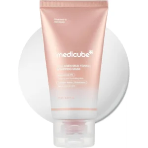 ميديكيوب كولاجين حليب تونينج أورابينج ماسك 75مل | Medicube Collagen Milk Toning Wrapping Mask 75ml