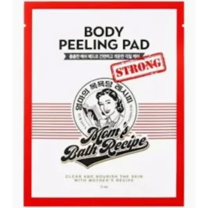 مومس جسم تقشير فوطة 25مل*8قطع أحمر | Moms Body Peeling Pad 25ml*8pcs Red