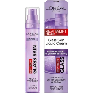لوريال ريفيتاليفت فيلير جلاس بشرة سائل كريم 50مل | Loreal Revitalift Filller Glass Skin Liquid Cream 50ml