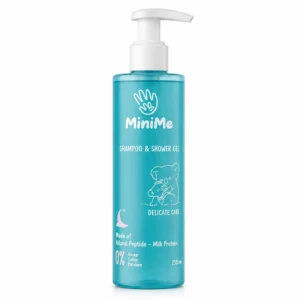 ميني شامبو & جل استحمام 250مل (أزرق) | Minime Shampoo & Shower Gel 250ml (Blue)