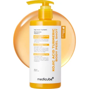ميديكيوب كوجيك حمض تورميريك جسم بيل شوت 280مل | Medicube Kojic Acid Turmeric Body Peel Shot 280ml