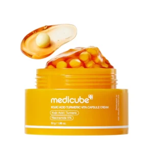 ميديكيوب كوجيك حمض تورميريك فيتا كبسولة كريم 53جم | Medicube Kojic Acid Turmeric Vita Capsule Cream 53gm
