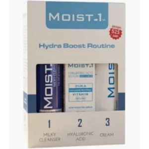 مرطب-1 هيدرا بوست روتين مجموعة (#) | Moist-1 Hydra Boost Routine Bundle (#)