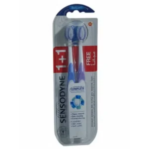 Sensodyne Toothbrush Complete Protect Medium (1+1) (#) Brush Teeth