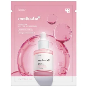 ميديكيوب بي دي آر إن وردي بيبتيد سيرم ماسك 1قطعة 34جم | Medicube Pdrn Pink Peptide Serum Mask 1pc 34gm