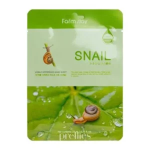 فارم ستاي فيسيبل ديفيرينسي ماسك شيت 23مل سنايل | Farm Stay Visible Difference Mask Sheet 23ml Snail