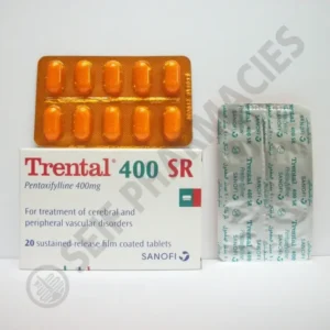 ترنتال - إس آر - 400 مجم 20 قرص | Trental - Sr - 400 Mg 20 Tab