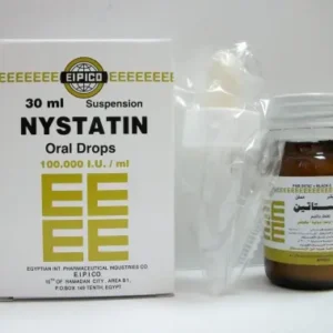 نيستاتين 100.000 وحدة دولية / مل فموي قطرة 30 مل | Nystatin 100.000 I.U. / Ml Oral Drops 30 Ml