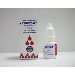 إيبيديكسون 0.1% إي. / إي. قطرة 5 مل | Epidexone 0.1% E. / E. Drops 5 Ml
