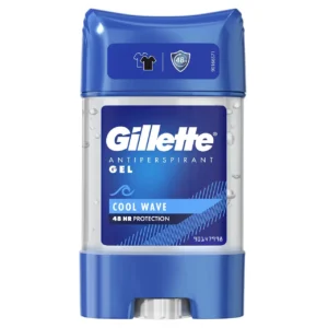 جيليت كلير ستيك مزيل عرق جل كول واف للرجال 70  جرام | Gtt. Clear Gel Deod Stick 70Gm Cool Wave