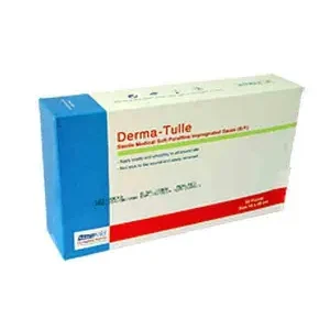 ديرما تول شاش فازلين 20إكس10 سم | Derma Tulle Gauze Vaseline 20x10 Cm