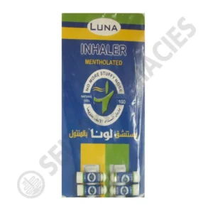 لونا بخاخ مينثول مستنشق بالنعناع | Luna Inhaler Menthol Mstnshq With Mint