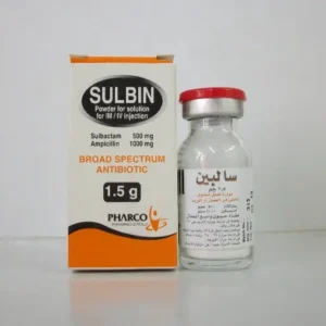 سولبين 1500 مجم آي في - آي إم 1 فيال | Sulbin 1500 Mg I V - I M 1 Vial
