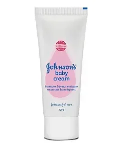جونسون اند حونسون كريم مرطب للعناية بالجسم لجميع انواع البشرة 100 جم | J&J Body Care Mois. Cr. 100G Regular / All Sk.