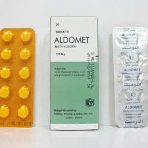 ألدوميت 250 مجم 30 قرص | Aldomet 250 Mg 30 Tab