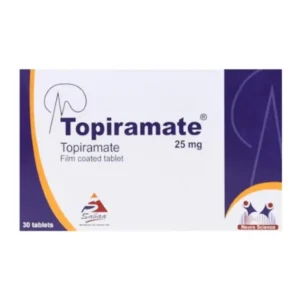 توبيرامات 25 مجم 30 قرص | Topiramate 25 Mg 30 Tab