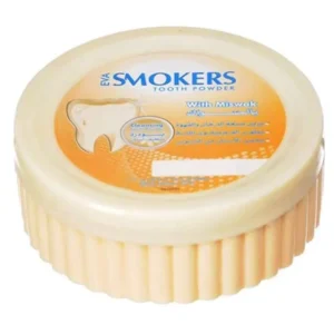 إيفا سموكيرس توثبودير 40جم ميسواك سواك | Eva Smokers Toothpowder 40gm Miswak Swak