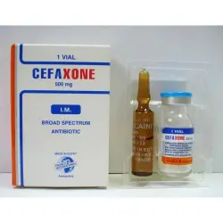 Cefaxone 0.5 Gm I . M 1 Vial