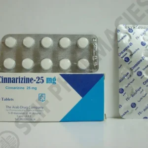 سيناريزين 25 مجم 20 قرص | Cinnarizine 25 Mg 20 Tab