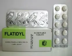 فلاتيديل للمضغ 30 قرص | Flatidyl Chew 30 Tab