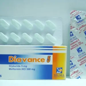 ديافانسي 5 / 500 مجم 30 قرص | Diavance 5 / 500 Mg 30 Tab