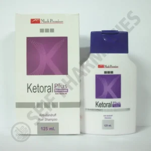 كيتورال بلس شامبو 125 مل ضد-قشرة | Ketoral Plus Shampoo 125 Ml Anti-Dandruff
