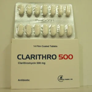 كلاريثرو 500 مجم 14 قرص | Clarithro 500 Mg 14 Tab