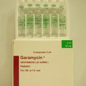 جاراميسين 20 مجم / 2 مل 6 أمبول | Garamycin 20 Mg / 2 Ml 6 Amp