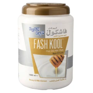 فاشكول هوت اويل ماسك للشعر بالعسل واللبن 1500 مل | Fashkool Hot Oil Mask Hair With Honey Wallbn 1500 Ml